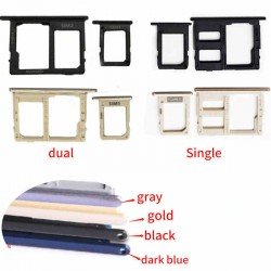 Διπλή Βάση Κάρτας Γκρι Samsung Galaxy A6 2018/A6 Plus 2018 A600/A605 Sim Tray Gray Διπλή Βάση Κάρτας Γκρι Samsung Galaxy A6 2018/A6 Plus 2018 A600/A605 Sim Tray Gray