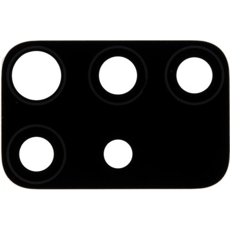 Γυαλί Πίσω Κάμερας Samsung Galaxy A71 A715 Back Camera Lens Black