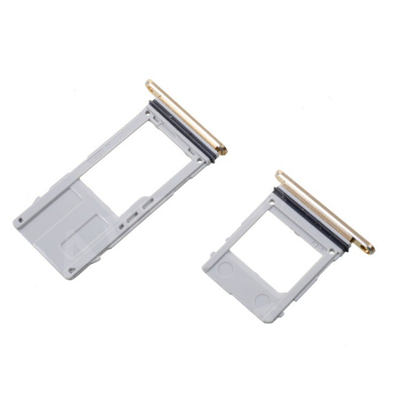 Βάση Κάρτας Χρυσή Samsung Galaxy A8 2018 A530 Sim Tray Gold