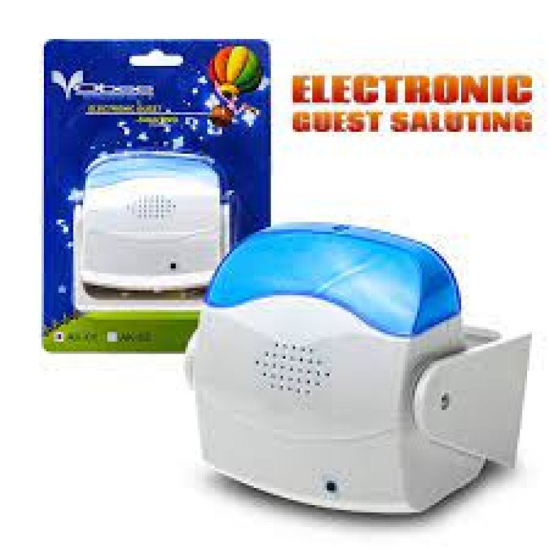 Door Entry Alarm Motion Radar Συναγερμός Ηχητικός Πόρτας Λευκός AK-01