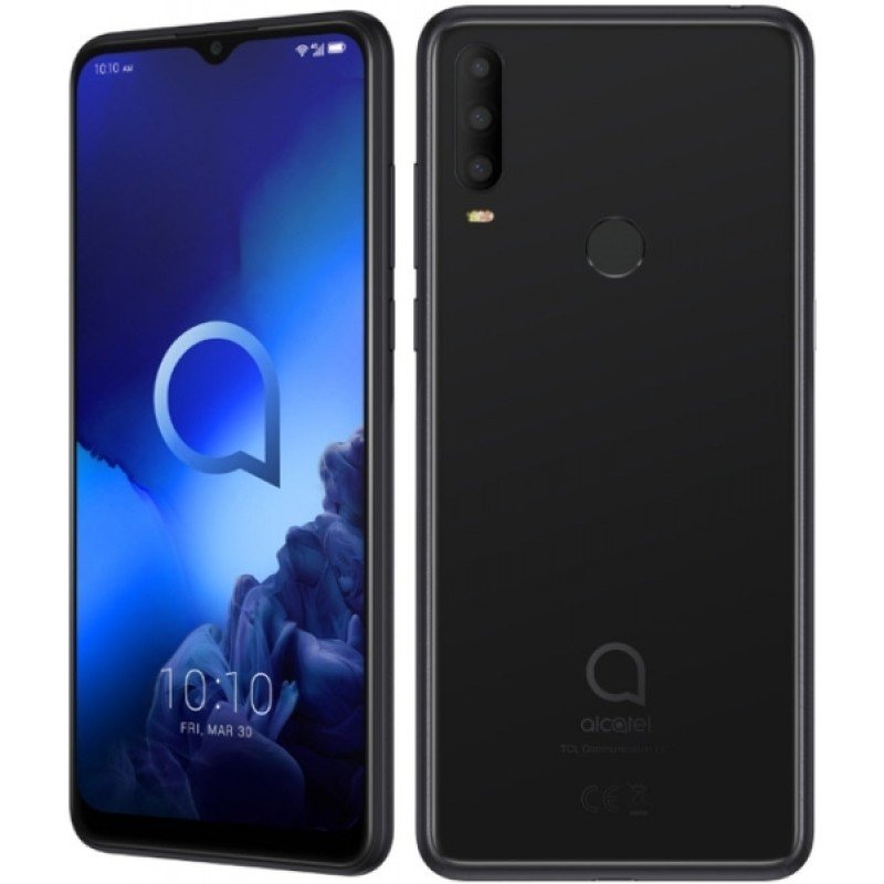 Alcatel 3X 2019 Smart Phone IPS 6.52" Full HD 4G Octa Core 4GB Ram 64GB Rom Blαck Refurbished Alcatel 3X 2019 Smart Phone IPS 6.52" Full HD 4G Octa Core 4GB Ram 64GB Rom Blαck Refurbished