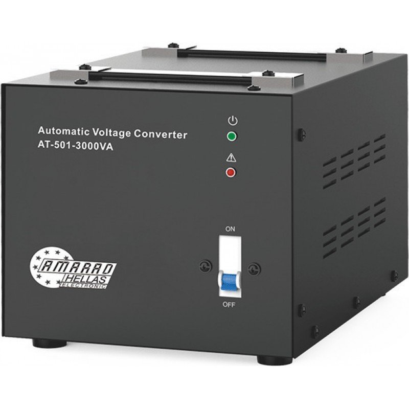 Μετασχηματιστής 220V-110V & 110V-220V Power AC Converter AT-501-3000VA Μετασχηματιστής 220V-110V & 110V-220V Power AC Converter AT-501-3000VA