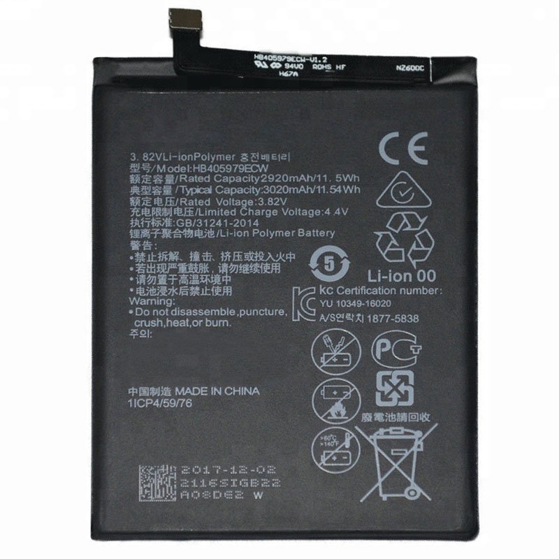 Συμβατή Μπαταρία Huawei OEM Battery Lion 3.8V 3020 mAh - Y5 2018 - Y6 2017 - Y6 Pro 2017 - Honor 6C - Honor 6A - P9 Lite mini HB405979ECW