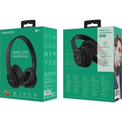 Ακουστικά & Μικρόφωνο Ασύρματα Μαύρα Headset & Microphone Bluetooth V5.0 EDR Fullsize Mp3 Multimedia Borofone BO4 Ακουστικά & Μικρόφωνο Ασύρματα Μαύρα Headset & Microphone Bluetooth V5.0 EDR Fullsize Mp3 Multimedia Borofone BO4
