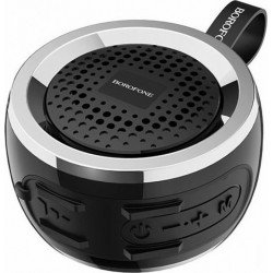 Ηχείο Ασύρματο Επαναφορτιζόμενο Μαύρο-Ασημί 5 Watt Bluetooth Speaker Black-Silver Borofone BR2 Aurora Sports Ηχείο Ασύρματο Επαναφορτιζόμενο Μαύρο-Ασημί 5 Watt Bluetooth Speaker Black-Silver Borofone BR2 Aurora Sports