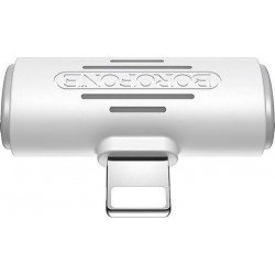 Adaptor Lightning το 2 X Lightning Αντάπτορας Borofone BV6