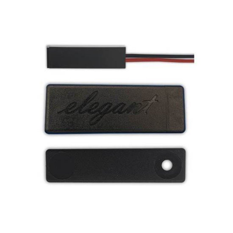 Security Door Magnet Elegant 2019 Black Επαφή Μαγνητική Ενσύρματη Μαύρη