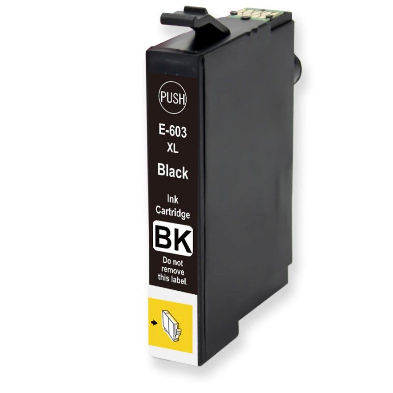 Epson 603XL Ink Catridge Black 8.5ml Μαύρο Μελάνι Συμβατό