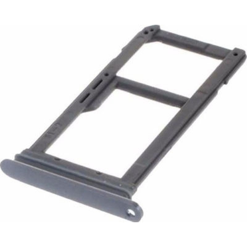 Διπλή Βάση Κάρτας Μαύρη Samsung Galaxy S7 Edge G935 Sim Tray Black