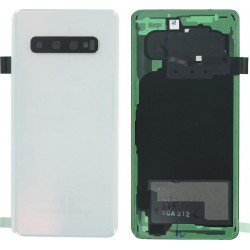 Καπάκι Μπαταρίας Λευκό Samsung Galaxy S10 G973 OEM Battery Cover Prism White Καπάκι Μπαταρίας Λευκό Samsung Galaxy S10 G973 OEM Battery Cover Prism White
