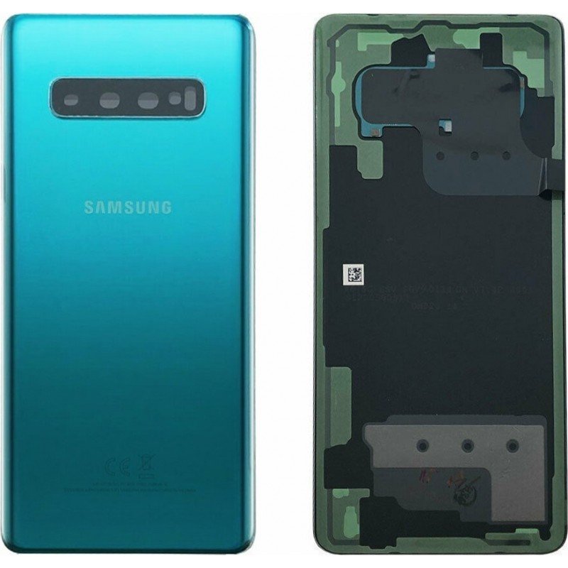 Καπάκι Μπαταρίας Πράσινο Samsung S10 Plus G975 OEM Battery Cover Prism Green