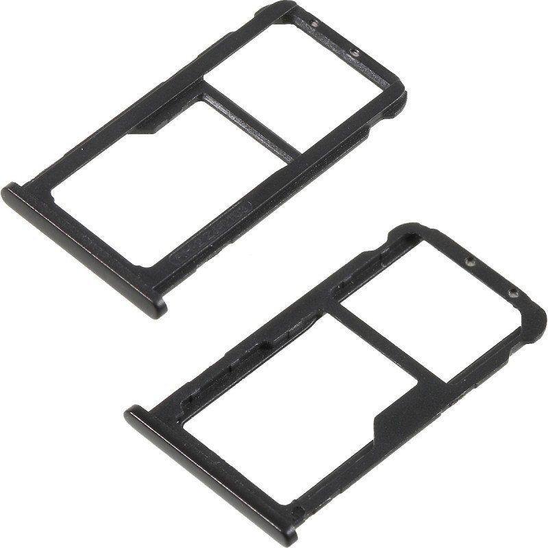 Βάση Κάρτας Μαύρη Huawei Honor 10 Lite Original Sim Tray Black