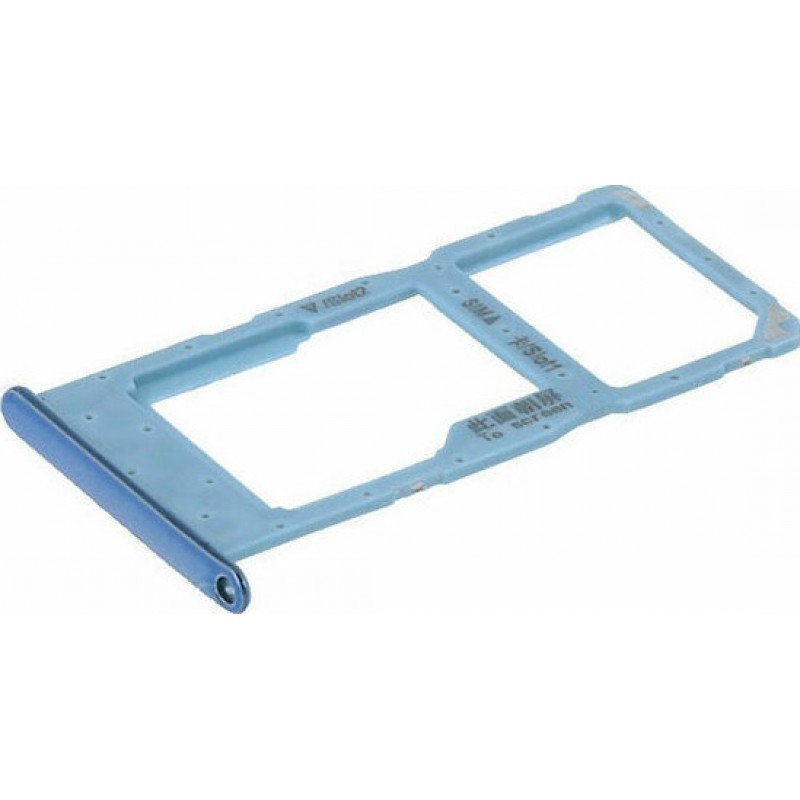 Βάση Κάρτας Μπλε Huawei Honor 10 Lite Original Sim Tray Sky Blue