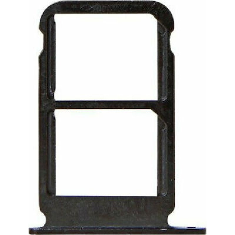 Βάση Κάρτας Μαύρη Huawei Honor 10 Original Sim Tray Black