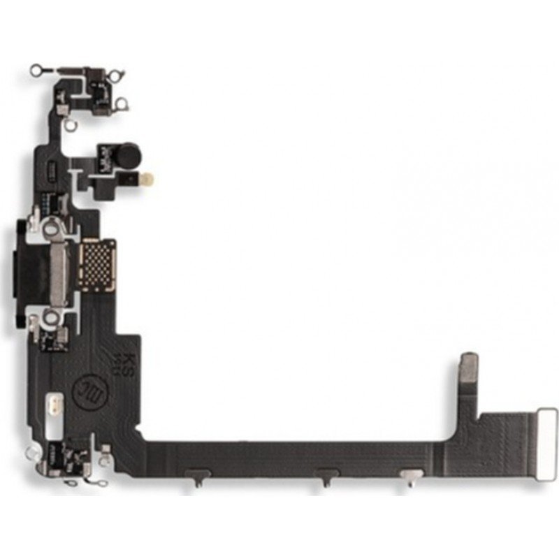 Καλωδιοταινία Φόρτισης Μαύρη iPhone 11 Pro Charging Port Flex Black i11Pro