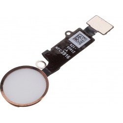 Καλωδιοταινία Με Κεντρικό Κουμπί Λευκό iPhone 7/iPhone 8 Flex Home Button With Return Function White-Rose/Gold i7/7P/8/8P Plus Καλωδιοταινία Με Κεντρικό Κουμπί Λευκό iPhone 7/iPhone 8 Flex Home Button With Return Function White-Rose/Gold i7/7P/8/8P Plus