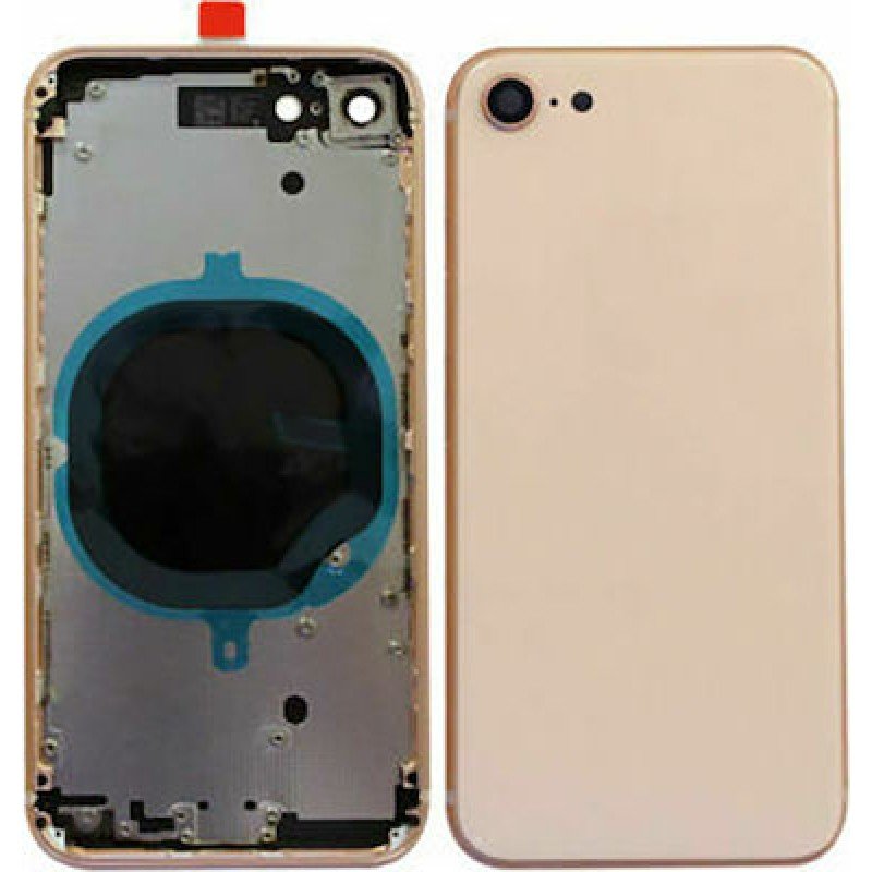 Καπάκι Μπαταρίας - Πλαίσιο Ροζ iPhone 8 Housing - Frame Pink i8