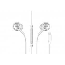 Samsung EO-IG955 AKG Handsfree Earphones Mini & Microphone Type C Galaxy S8 White Ακουστικά Ψείρες Λευκά