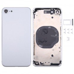 Καπάκι Μπαταρίας - Πλαίσιο Ασημί iPhone 8 Housing - Frame Silver i8