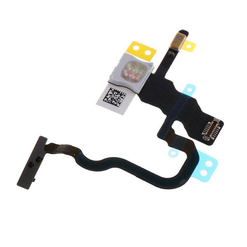 Γνήσια Καλωδιοταινία  Έντασης Ήχου & Σίγασης iPhone X Original Power Flex On Off & Volume iX