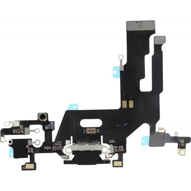 Καλωδιοταινία Φόρτισης Μαύρη iPhone 11 Charging Port Flex Black i11