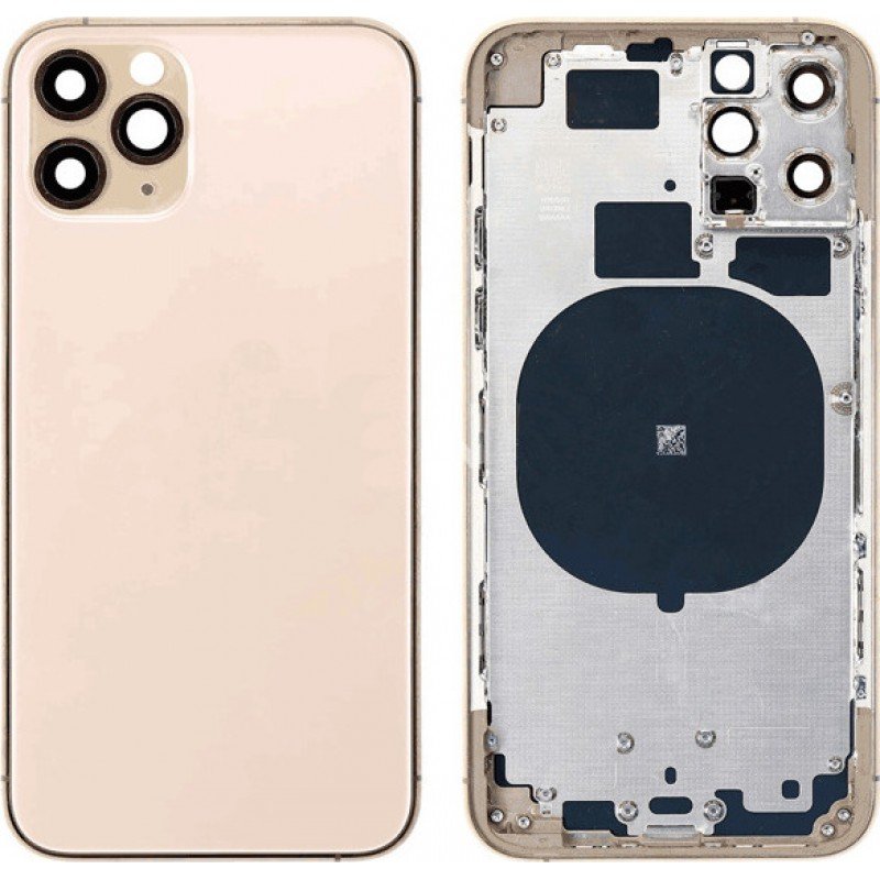 Καπάκι Μπαταρίας - Πλαίσιο Χρυσό iPhone 11 Pro Housing - Frame Gold