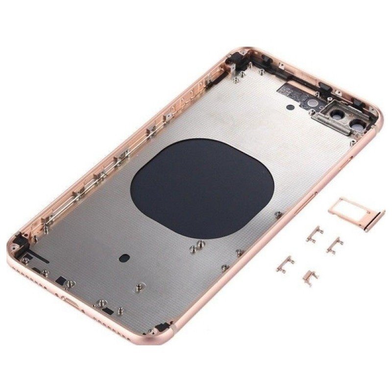 Καπάκι Μπαταρίας - Πλαίσιο Ροζ iPhone 8 Housing - Frame Pink i8