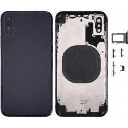 Καπάκι Μπαταρίας - Πλαίσιο Μαύρο iPhone X Housing - Frame Black iX