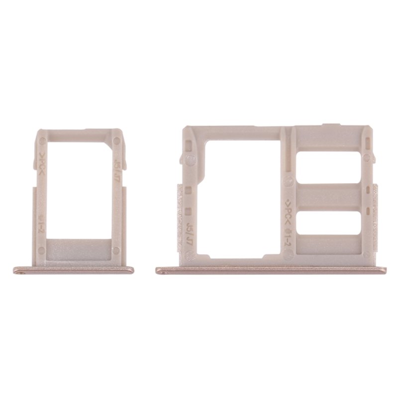 Διπλή Βάση Κάρτας Χρυσή Samsung Galaxy J330/J530/J730 J3 2017/J5 2017/J7 2017 Sim Tray Gold