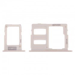 Διπλή Βάση Κάρτας Λευκό Samsung Galaxy J330/J530/J730 J3 2017/J5 2017/J7 2017 Sim Tray White