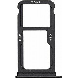 Βάση Κάρτας Μαύρη Huawei Mate 10 Original Sim Tray Black