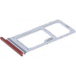 Βάση Κάρτας Κόκκινη Samsung Note 10 Lite N770 Sim Tray Red