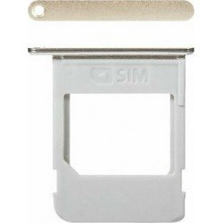Βάση Κάρτας Χρυσή Samsung Note 5 N920 Sim Tray Gold
