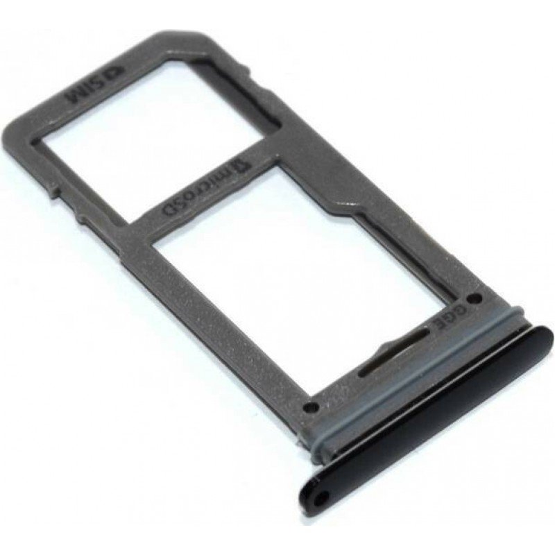Βάση Κάρτας Μαύρη Samsung Note 8 N950 Sim Tray Black