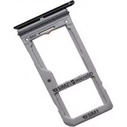 Βάση Κάρτας Μαύρη Samsung Note 9 N960 Sim Tray Black