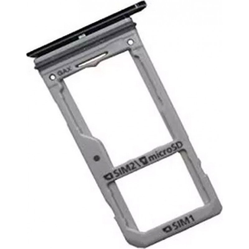 Βάση Κάρτας Μαύρη Samsung Note 9 N960 Sim Tray Black