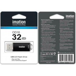 32Gb USB 2.0 Stick Flash Drive Silver-Black Imation OD16 Στικάκι 32Gb USB 2.0 Stick Flash Drive Silver-Black Imation OD16 Στικάκι
