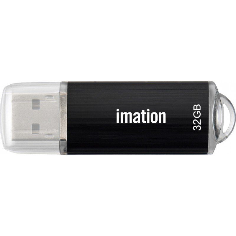 32Gb USB 2.0 Stick Flash Drive Silver-Black Imation OD16 Στικάκι