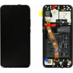 Huawei P40 Original LCD Black & Battery Αυθεντική Οθόνη & Τζάμι Αφής Μαύρη & Μπαταρία Service Pack Huawei P40 Original LCD Black & Battery Αυθεντική Οθόνη & Τζάμι Αφής Μαύρη & Μπαταρία Service Pack