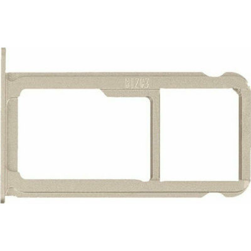 Βάση Κάρτας Χρυσή Huawei P9/P9 Lite/P9 Plus Sim Tray Gold