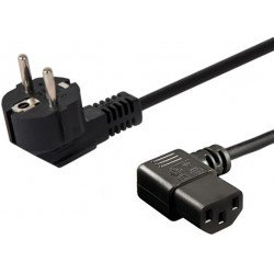 Γωνιακό Καλώδιο Τροφοδοσίας Power Cable Corner Cord 1.5m Suko Black 3 X 0.75mm CAB-P003 P015 Γωνιακό Καλώδιο Τροφοδοσίας Power Cable Corner Cord 1.5m Suko Black 3 X 0.75mm CAB-P003 P015