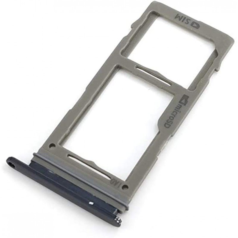 Διπλή Βάση Κάρτας Μαύρη Samsung Galaxy S10e/S10/S10 Plus Double Sim Tray Black G970/G973/G975