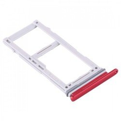 Διπλή Βάση Κάρτας Κόκκινο Samsung Galaxy S10e/S10/S10 Plus Double Sim Tray Red G970/G973/G975