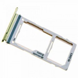 Διπλή Βάση Κάρτας Κίτρινη Samsung Galaxy S10e/S10/S10 Plus Double Sim Tray Yellow G970/G973/G975