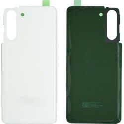 Καπάκι Μπαταρίας Λευκό Samsung Galaxy S21 G991 Battery Cover White Καπάκι Μπαταρίας Λευκό Samsung Galaxy S21 G991 Battery Cover White