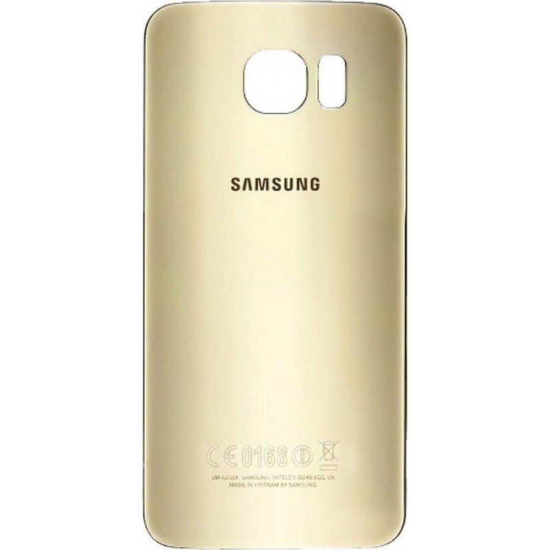 Καπάκι Μπαταρίας  Χρυσό Samsung S6 G920 OEM Battery Cover Gold