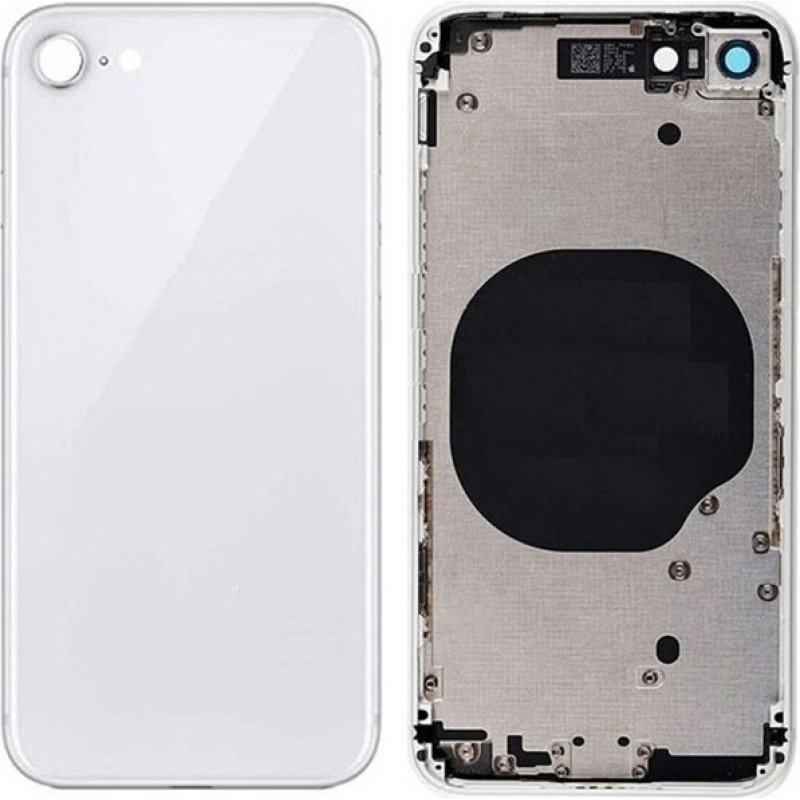 Καπάκι Μπαταρίας - Πλαίσιο Λευκό iPhone SE 2020 Housing - Frame White
