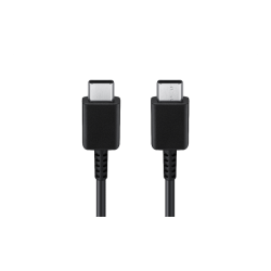 USB 3.1 Type C Cable Male To Type C Cable Male Black 1m Καλώδιο Σύνδεσης Μαύρο