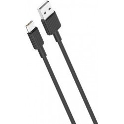 USB A 2.0 Cable Male To Type C Black 1m XO NBP156 USB A 2.0 Cable Male To Type C Black 1m XO NBP156