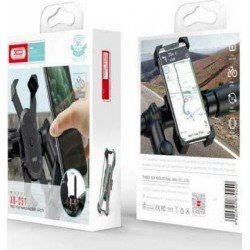  Bike Mobile Holder Smart Phone Universal 6"-9" Βάση Στήριξης Κινητών Μηχανής & Ποδηλάτου XO-C51